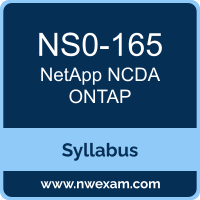 NS0-165 Syllabus, NCDA Exam Questions PDF, NetApp NS0-165 Dumps Free, NCDA PDF, NS0-165 Dumps, NS0-165 PDF, NCDA VCE, NS0-165 Questions PDF, NetApp NCDA Questions PDF, NetApp NS0-165 VCE