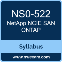 NS0-522 Syllabus, NCIE SAN ONTAP Exam Questions PDF, NetApp NS0-522 Dumps Free, NCIE SAN ONTAP PDF, NS0-522 Dumps, NS0-522 PDF, NCIE SAN ONTAP VCE, NS0-522 Questions PDF, NetApp NCIE SAN ONTAP Questions PDF, NetApp NS0-522 VCE