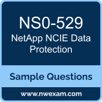 NCIE Data Protection Dumps, NS0-529 Dumps, NetApp NCIE-DP PDF, NS0-529 PDF, NCIE Data Protection VCE, NetApp NCIE Data Protection Questions PDF, NetApp Exam VCE, NetApp NS0-529 VCE, NCIE Data Protection Cheat Sheet