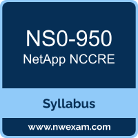 NS0-950 Syllabus, NCCRE Exam Questions PDF, NetApp NS0-950 Dumps Free, NCCRE PDF, NS0-950 Dumps, NS0-950 PDF, NCCRE VCE, NS0-950 Questions PDF, NetApp NCCRE Questions PDF, NetApp NS0-950 VCE