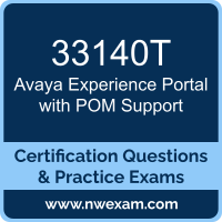Experience Portal with POM Support Dumps, Experience Portal with POM Support PDF, Avaya Experience Portal with POM Support Dumps, 33140T PDF, Experience Portal with POM Support Braindumps, 33140T Questions PDF, Avaya Exam VCE, Avaya 33140T VCE, Experience Portal with POM Support Cheat Sheet
